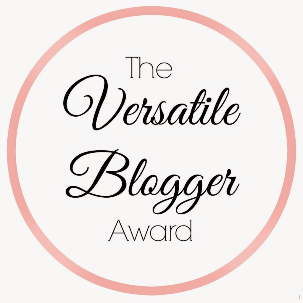 Versatile Blogger Awards